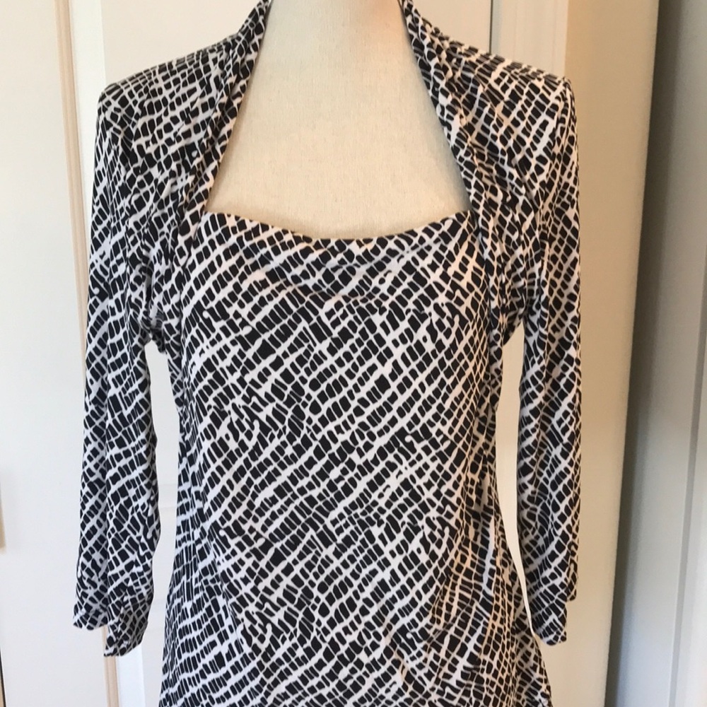 Worthington Black and White Shirt.